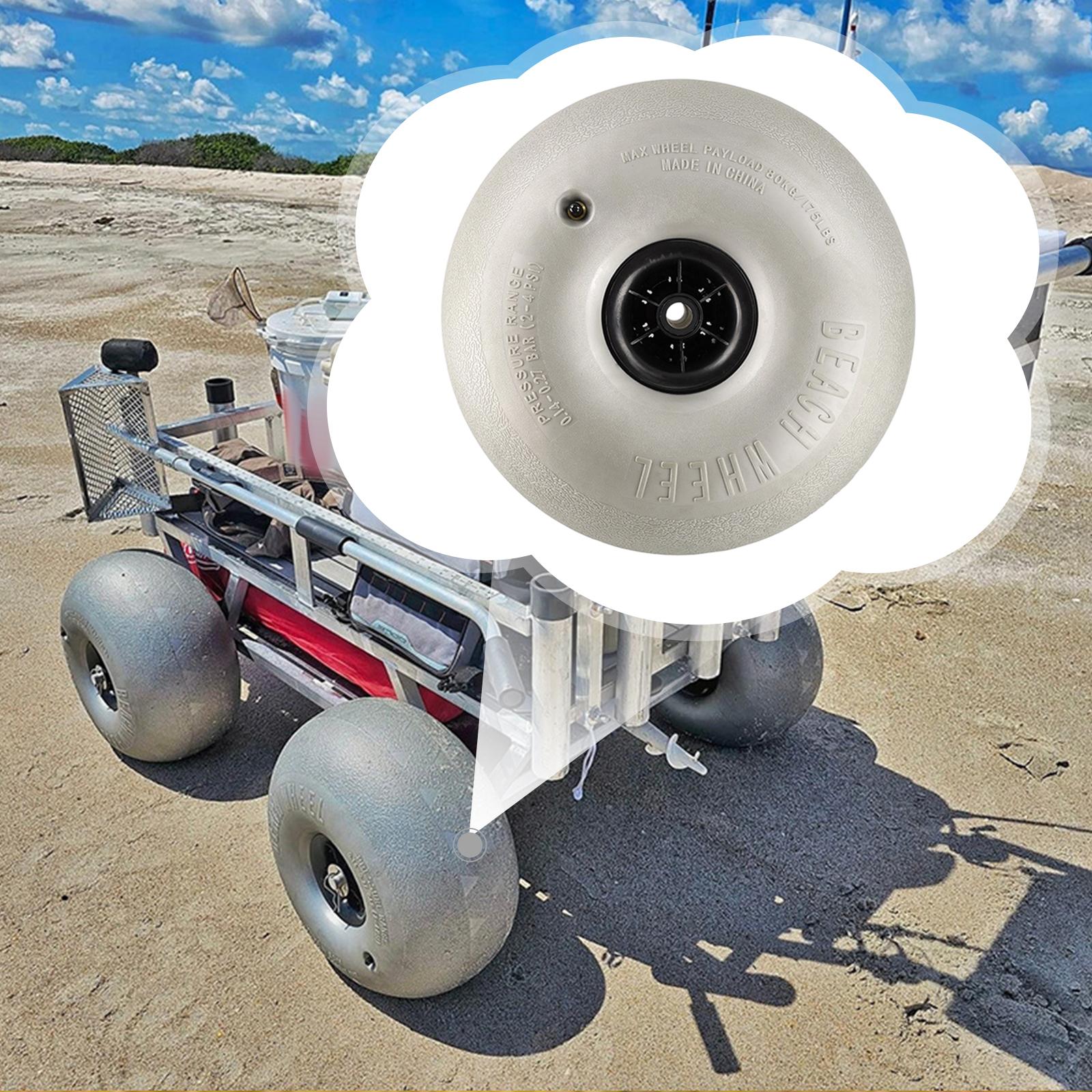 Fishing Kayak Cart - Professional Fishing Cart Balloon Wheels 80kg