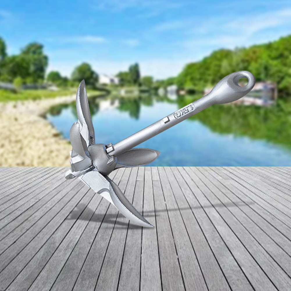 0.7/1.5KG Grapnel Anchor with  - огляд і ціна Fishing Kayak Anchor