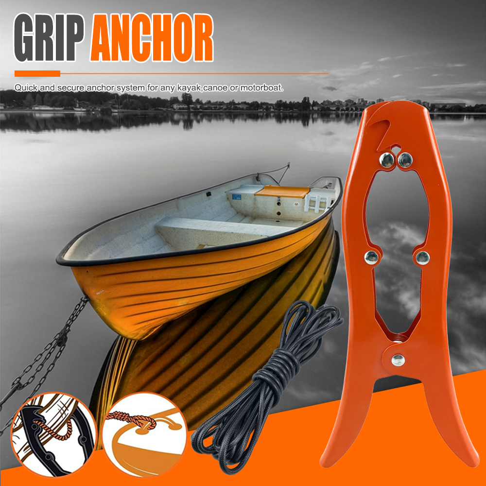 Canoe Anchor Grip Boat Pontoon - огляд і ціна Fishing Kayak Anchor