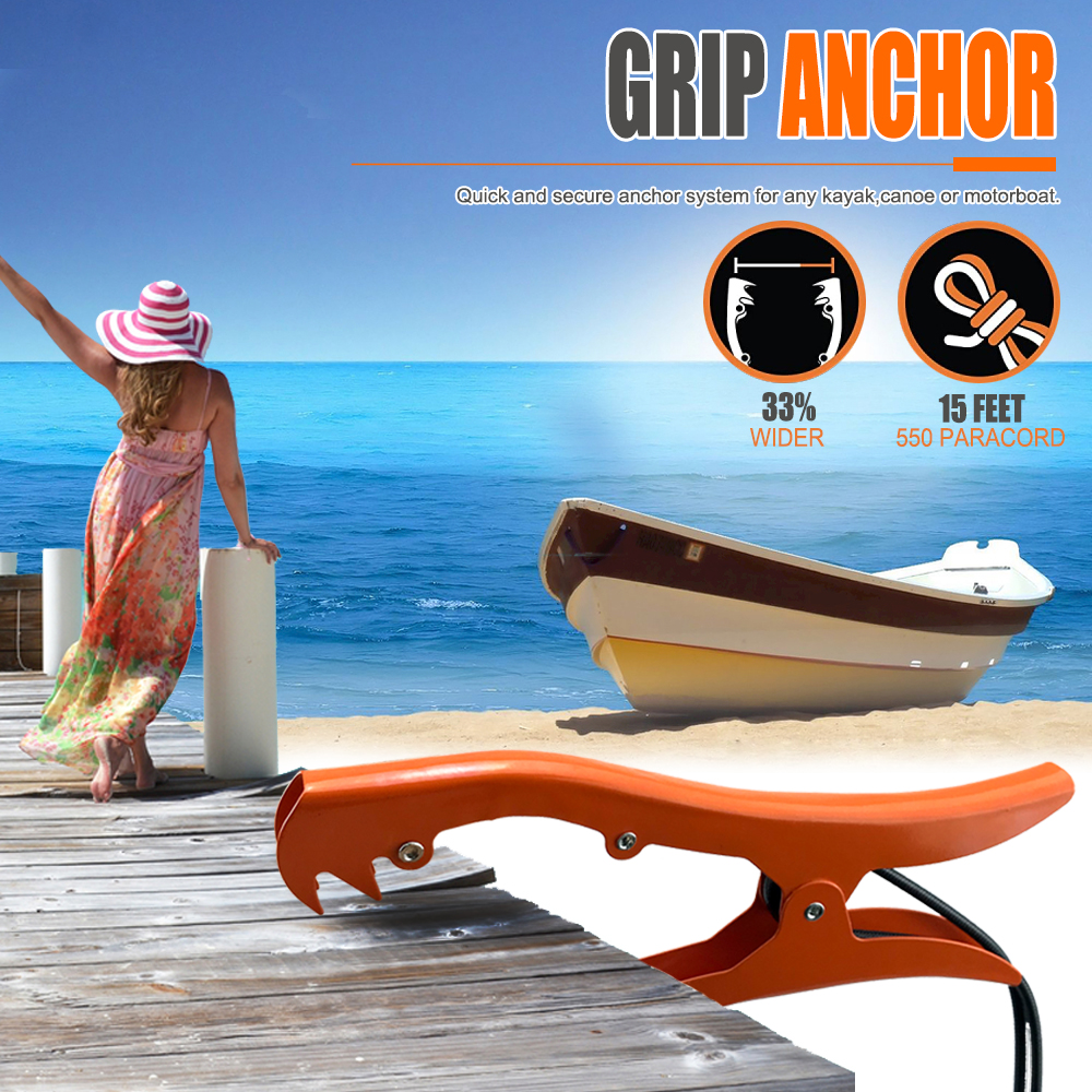 Canoe Anchor Grip Boat Pontoon - огляд і ціна Fishing Kayak Anchor