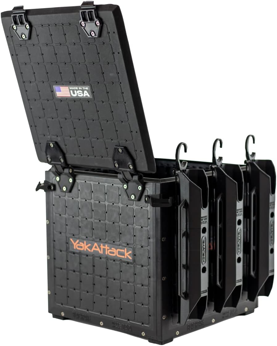 Fishing Crate with 3 Rod Holde - огляд і ціна Fishing Kayak Crate