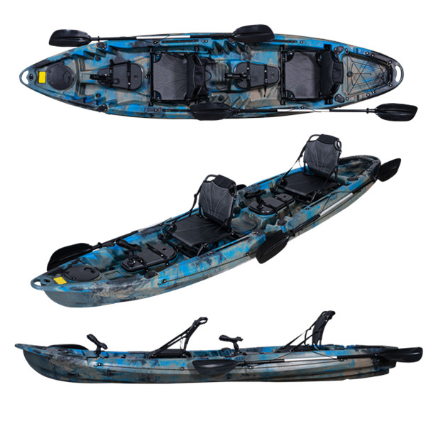 2+1 Seat Family Fishing Kayak  - огляд і ціна Fishing Kayak Sit On Top