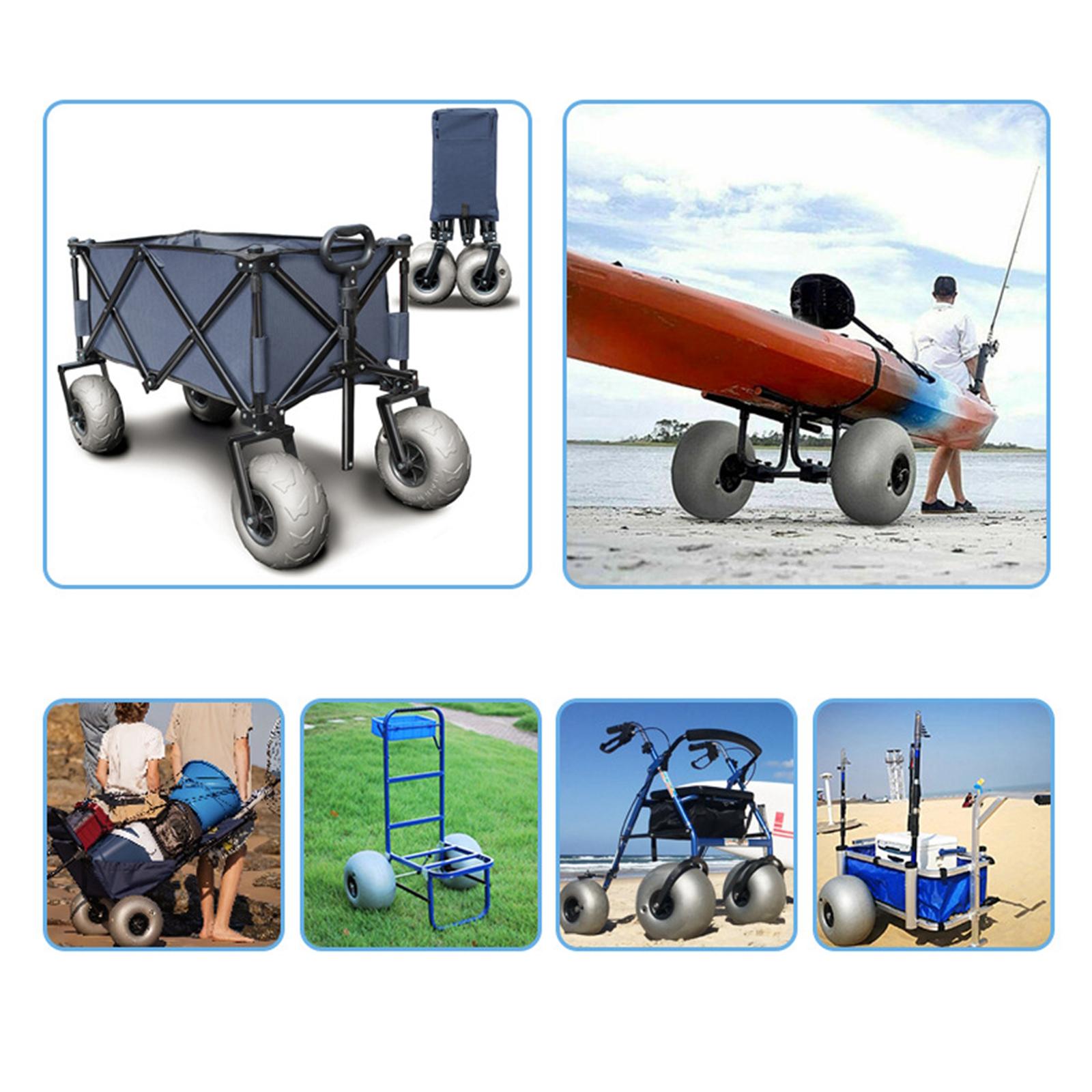 Beach Balloon Wheels Heavy Loa - огляд і ціна Fishing Kayak Cart