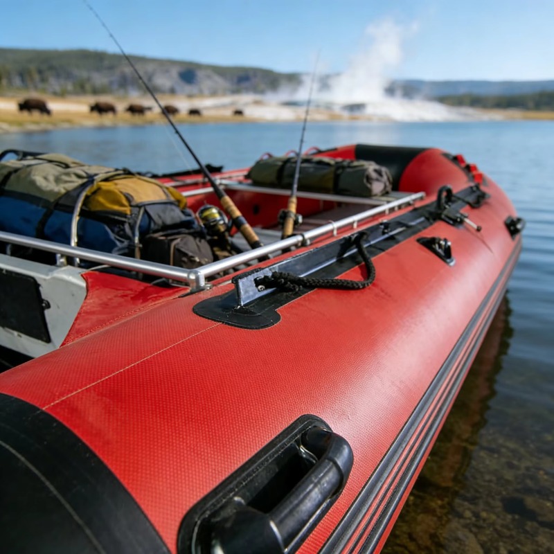 Factory Wholesale Inflatable F - огляд і ціна Fishing Kayak Inflatable