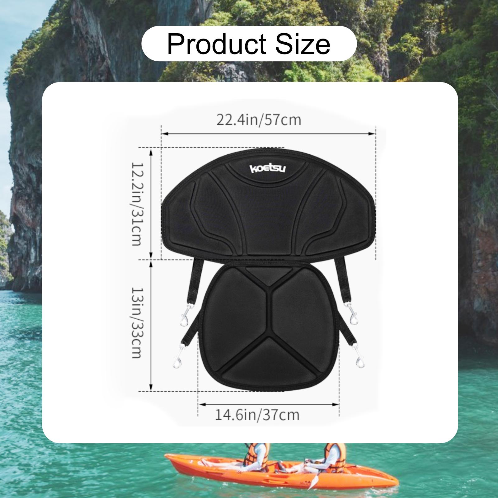 Kayak Seat Cushion Backrest Su - огляд і ціна Fishing Kayak Sit In