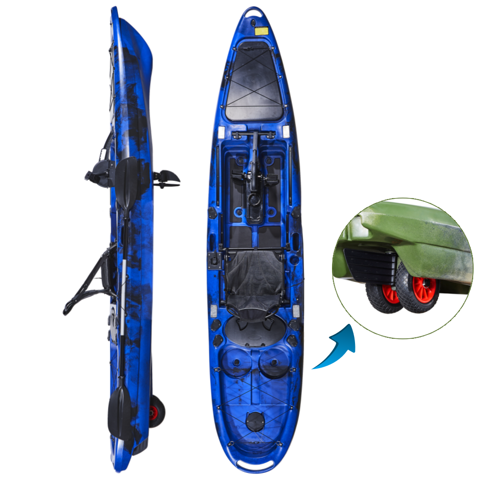 LSF 13ft One-Person Pedal Driv - огляд і ціна Fishing Kayak Seat