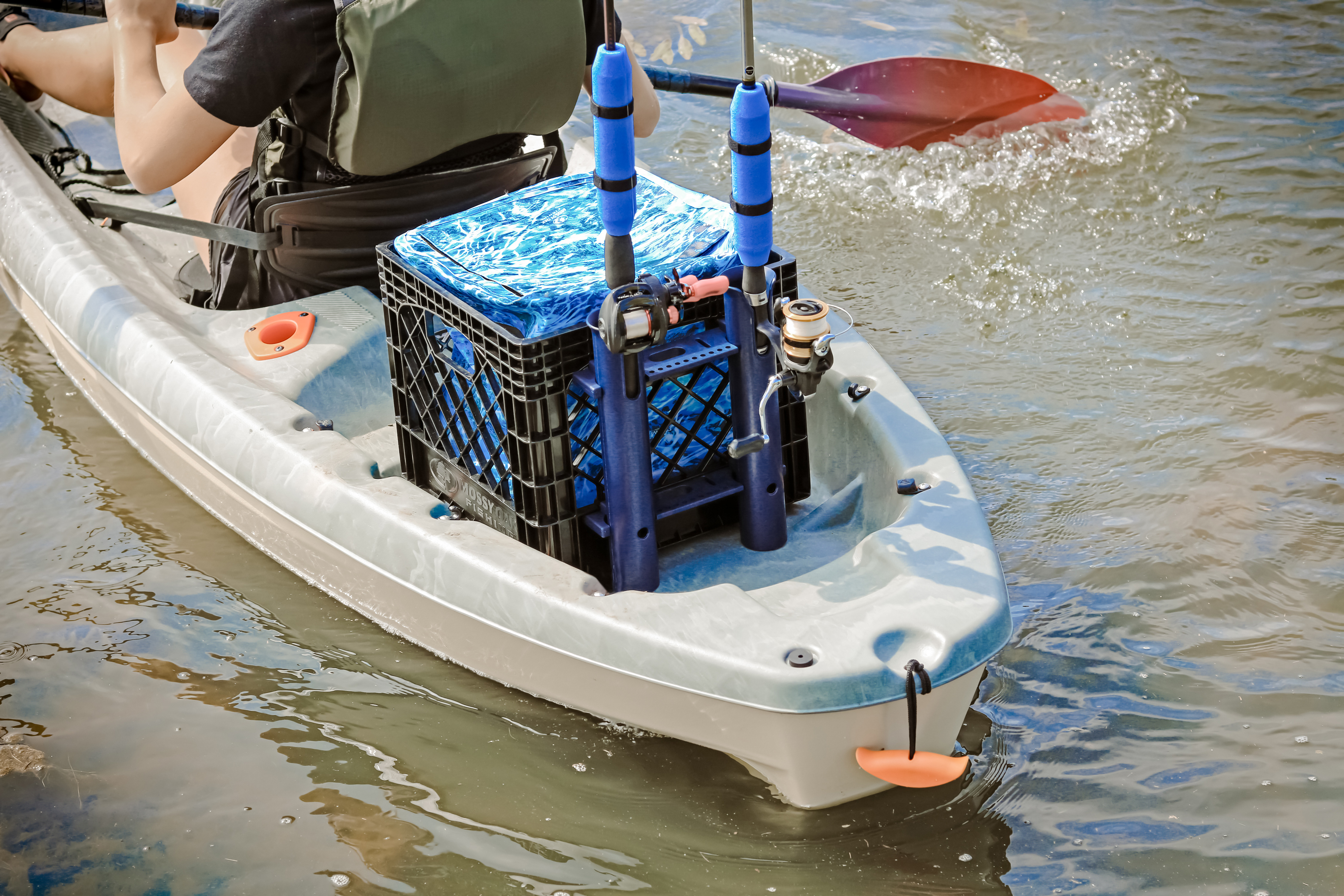 Kayak Storage Crate with Dry B - огляд і ціна Fishing Kayak Storage Bag