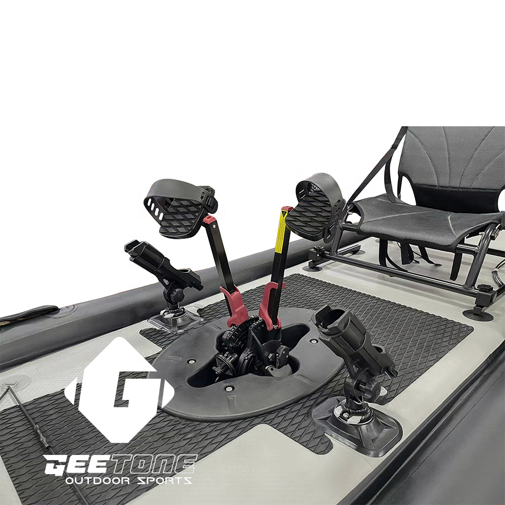 1000D PVC Inflatable Pedal Dri - огляд і ціна Fishing Kayak Pedal Drive
