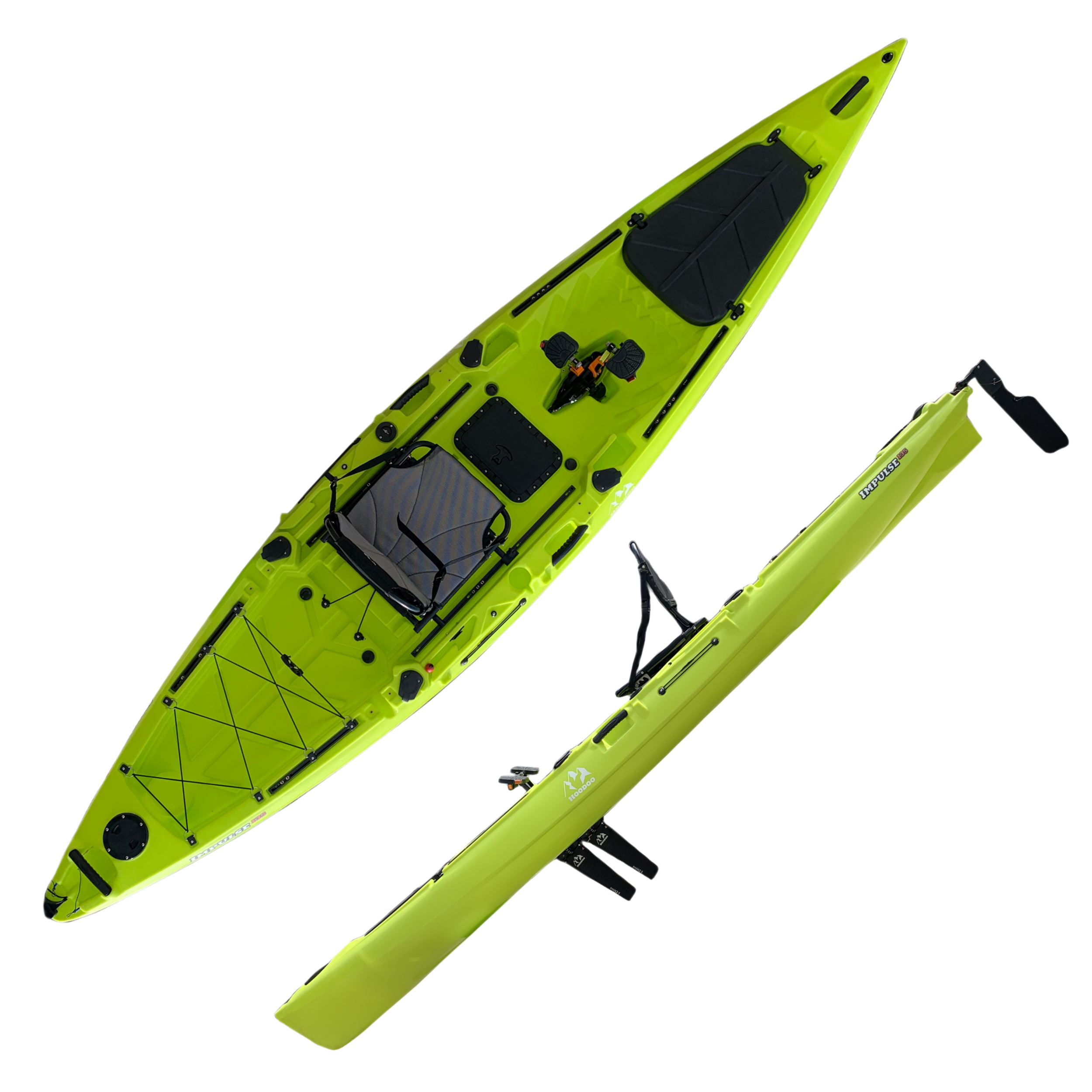 Zero Kayak New 4.15m One Perso - огляд і ціна Fishing Kayak Pedal Drive