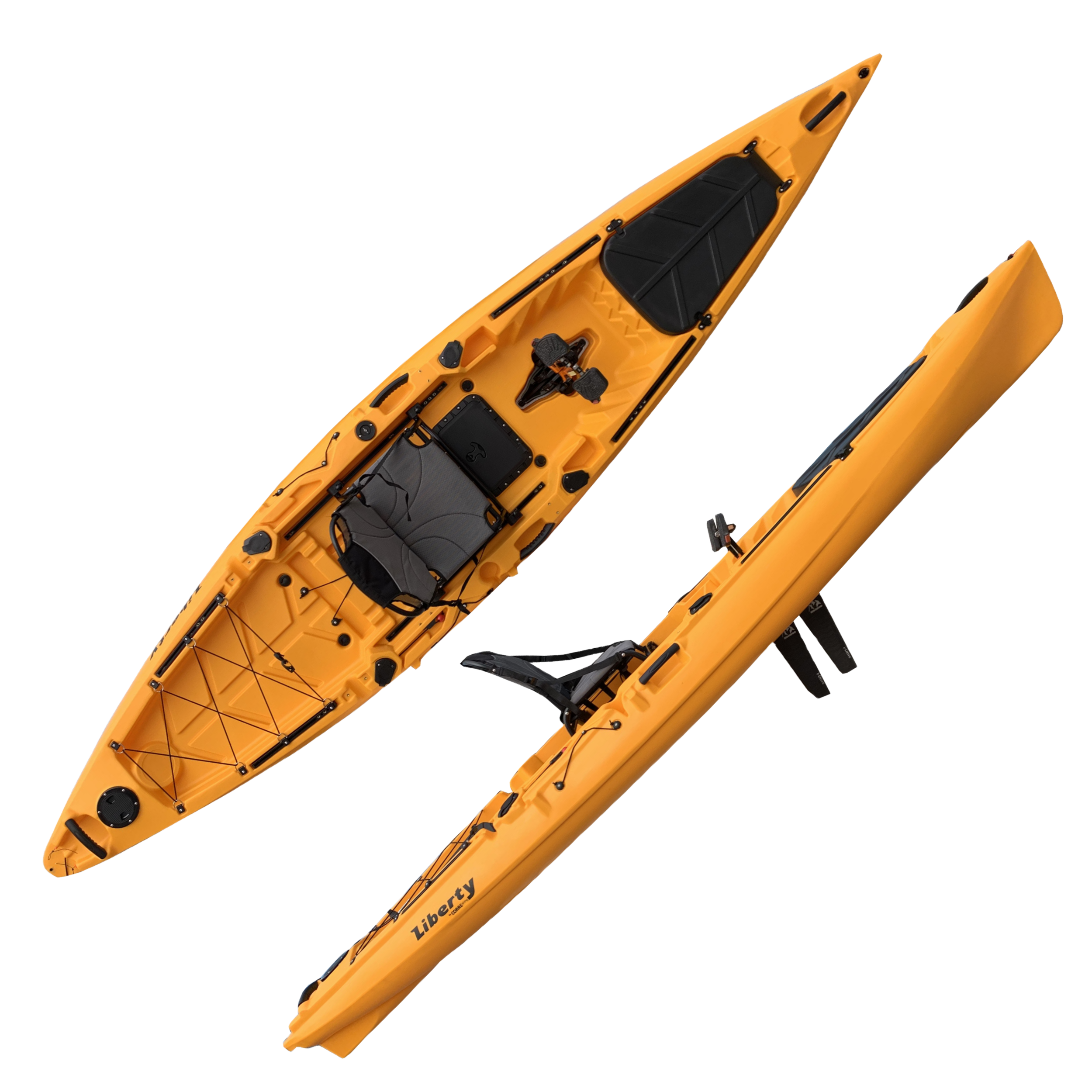 Zero Kayak New 4.15m One Perso - огляд і ціна Fishing Kayak Pedal Drive