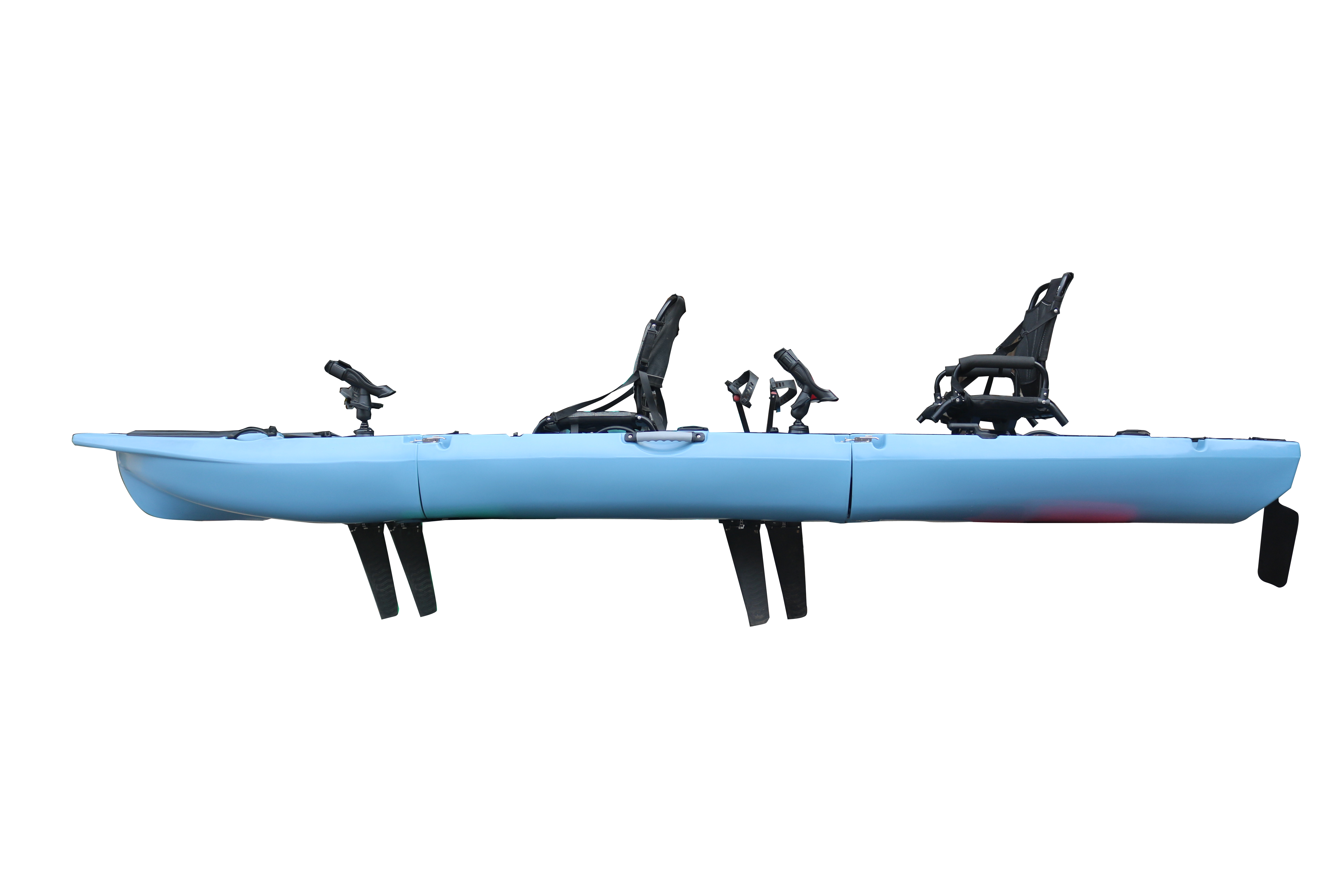 14FT 2 Person Detachable  Peda - огляд і ціна Fishing Kayak Sit On Top