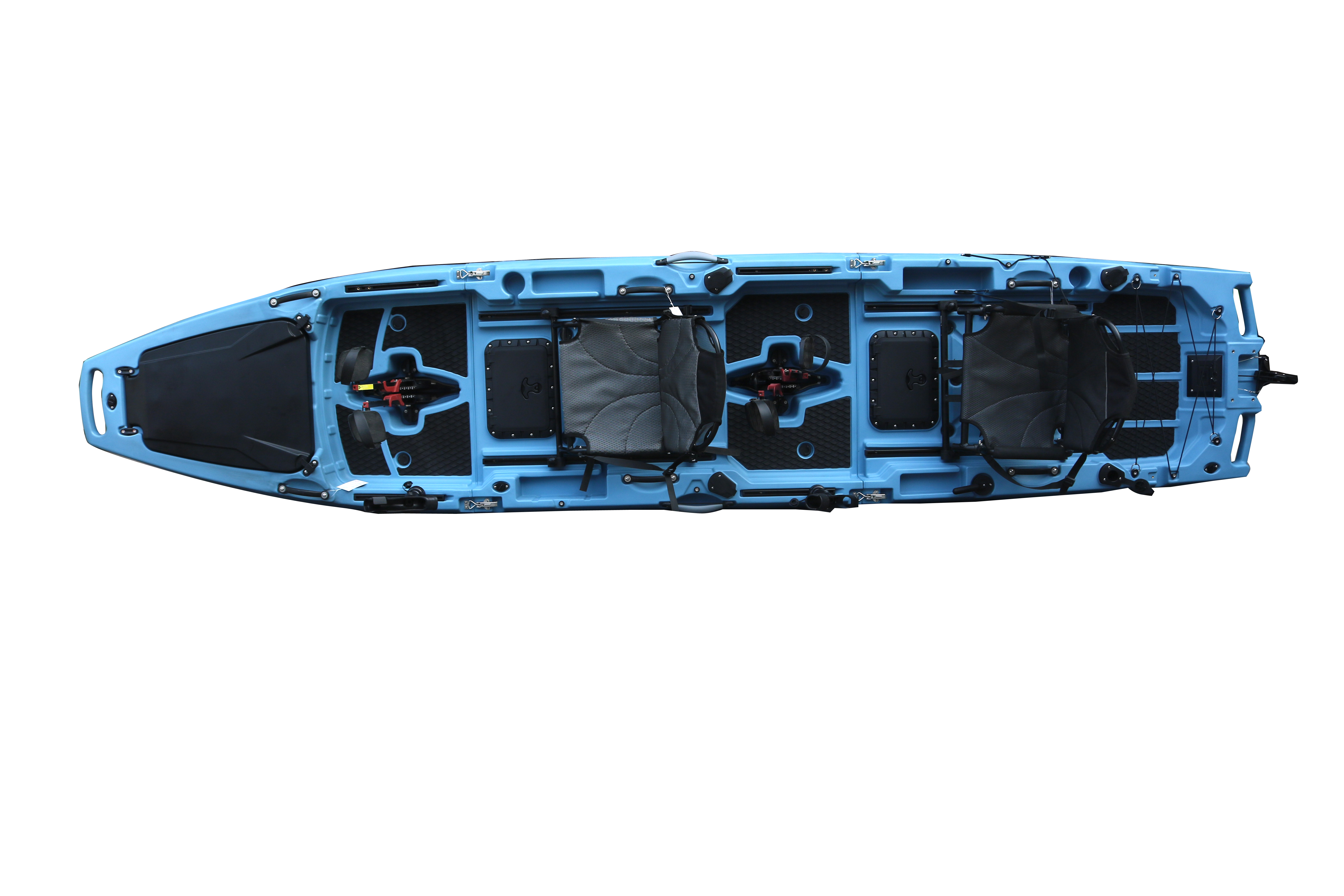 14FT 2 Person Detachable  Peda - огляд і ціна Fishing Kayak Sit On Top