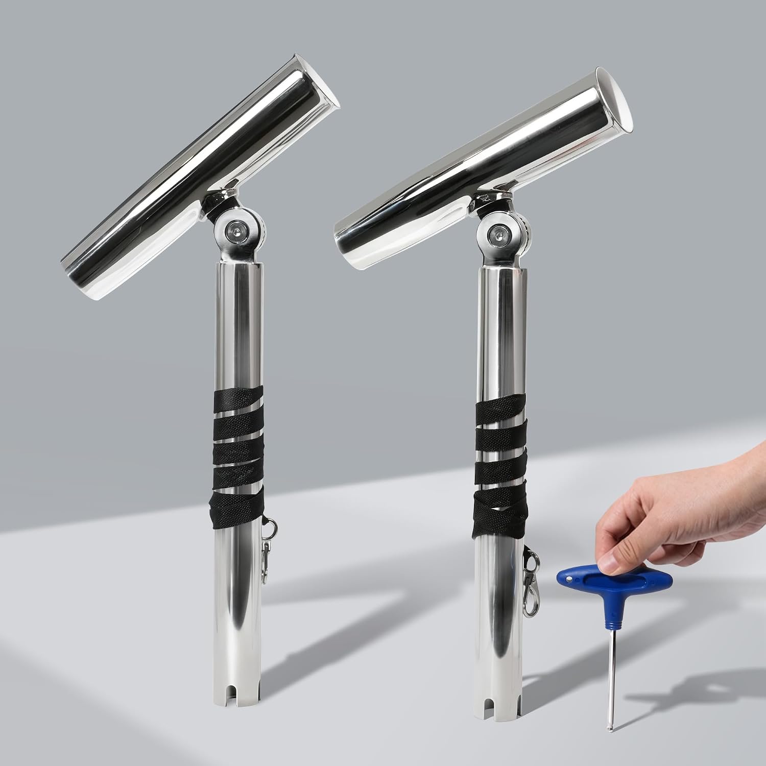 2-Pack Stainless Steel Outrigg - огляд і ціна Fishing Kayak Rod Holder