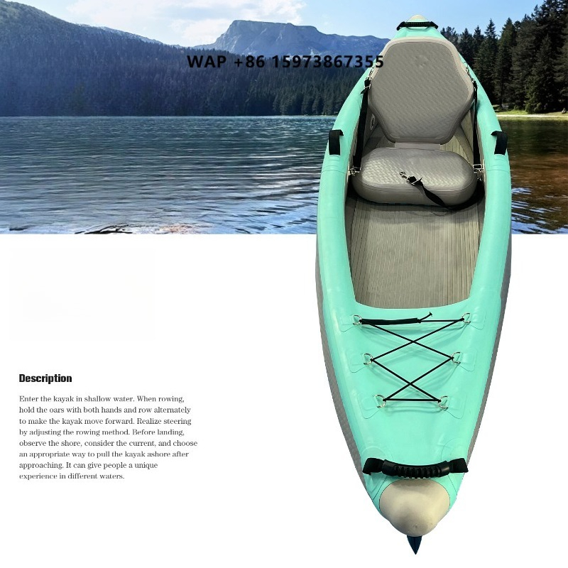 New Arrival Double-Layer Infla - огляд і ціна Fishing Kayak Paddle