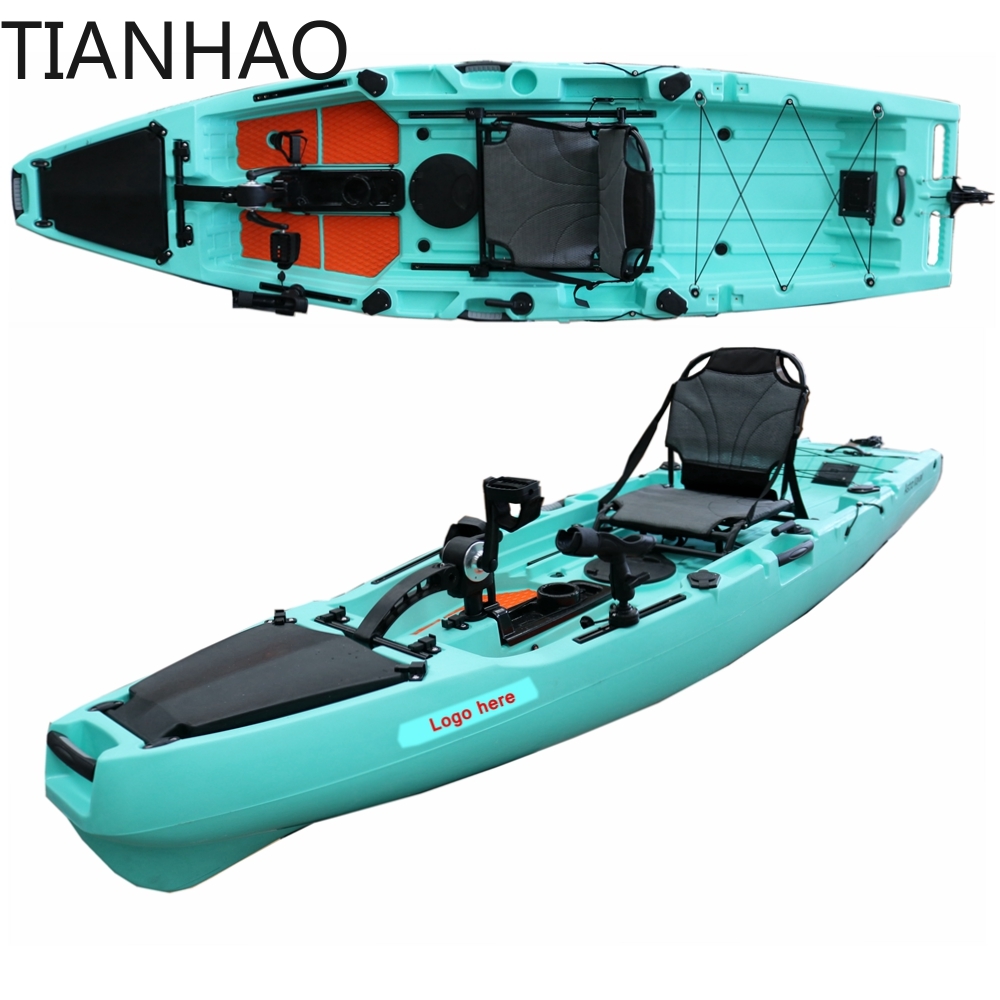 Rotary Kayak with Propeller Pe - огляд і ціна Fishing Kayak Pedal Drive