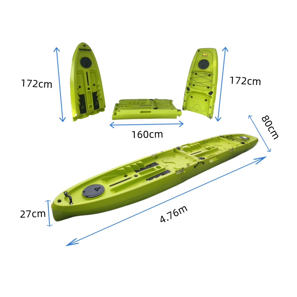 New Modular Tandem Double Sit- - огляд і ціна Fishing Kayak Sit On Top